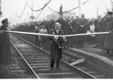 Otwarcie linii kolejowej Rybnik - Żory: Tak było w 1936 roku! ARCHIWALNE ZDJĘCIA