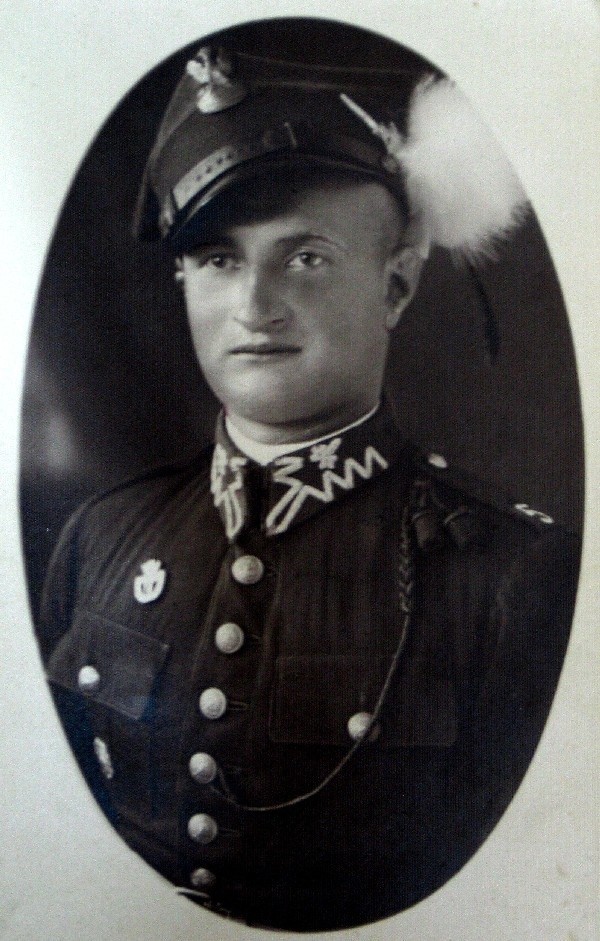 Wojciech Błażkowski, jako szer. 5. Pułku Strzelców...
