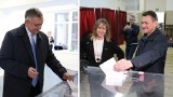 Piotr Jedliński i Tomasz Sobieraj już zagłosowali. Trwa II tura wyborów [ZDJĘCIA]
