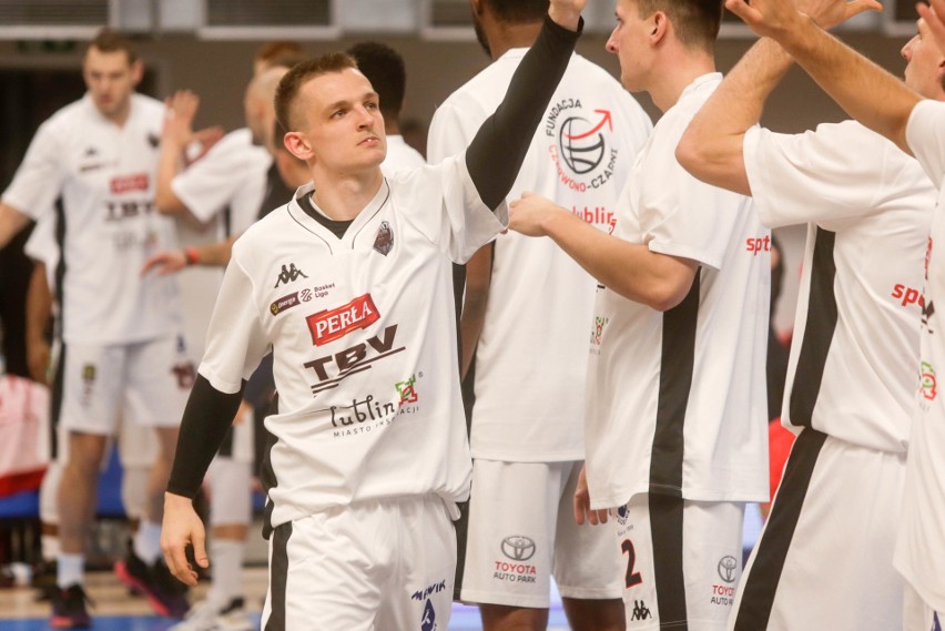 Długo się męczyli, ale koszykarze Startu Lublin mają siódme zwycięstwo. W hali Globus pokonali GTK Gliwice (ZDJĘCIA)