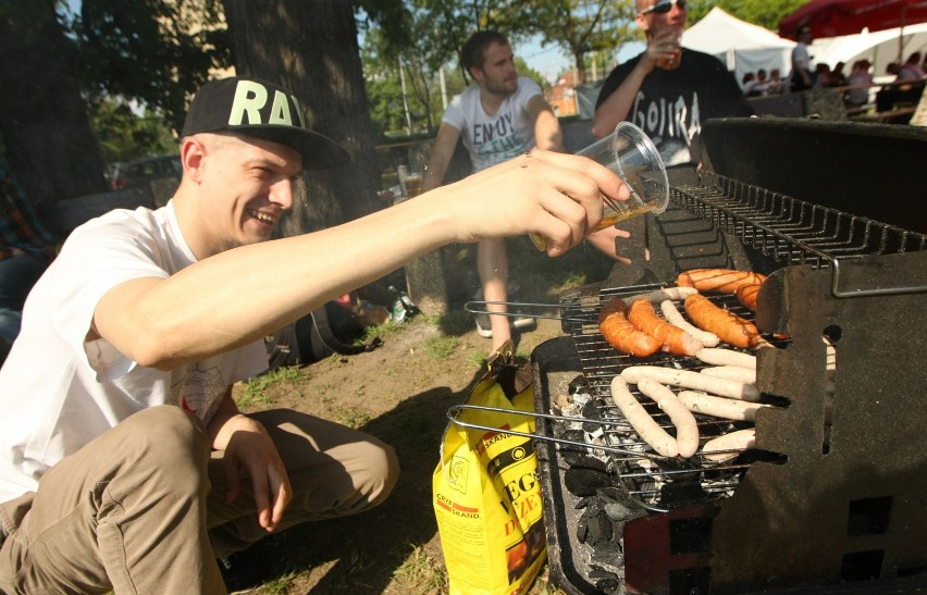 Wielkie grillowanie na tzw. Wittigowie, czyli w miasteczku...