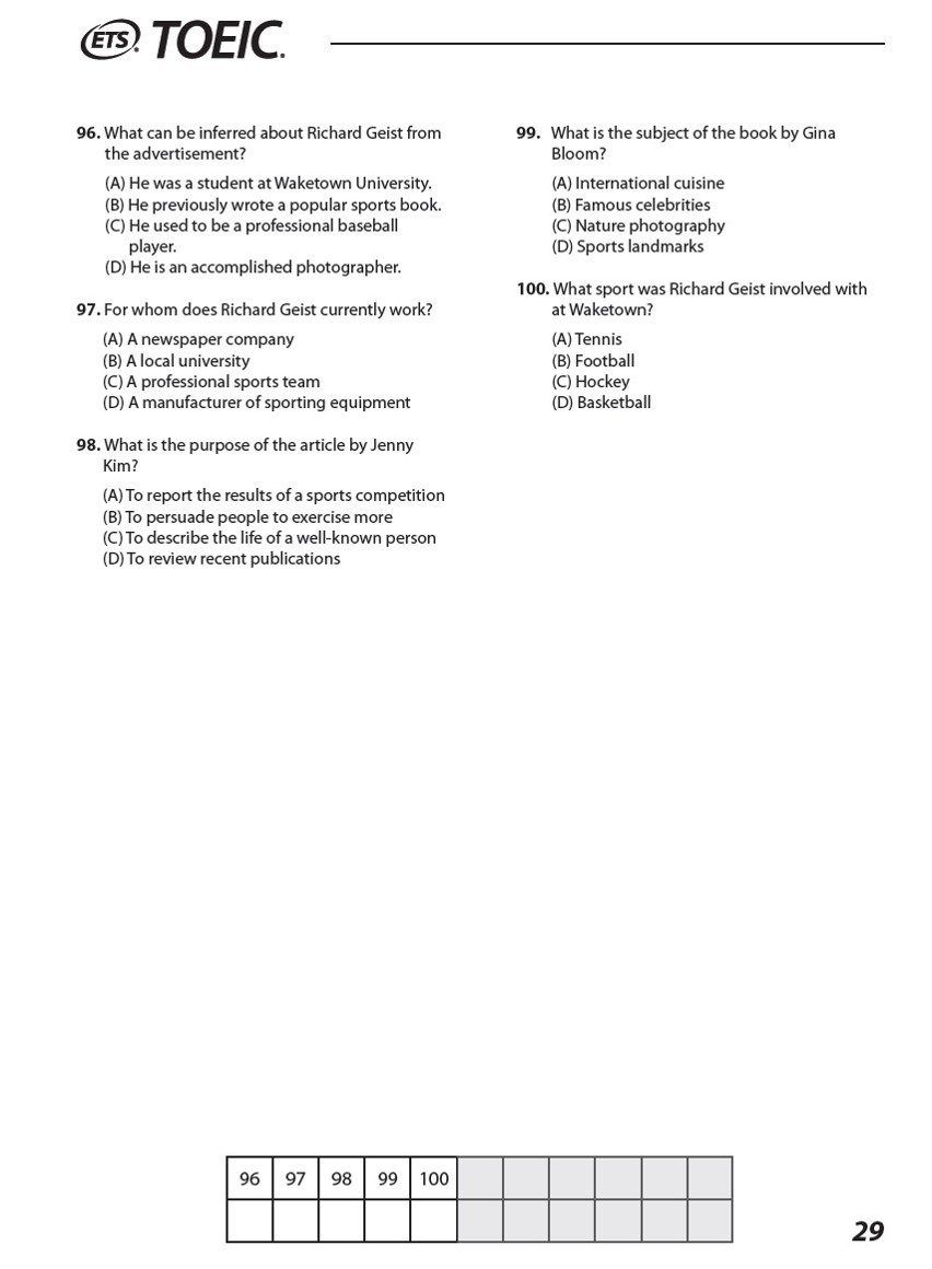 Wielki Test Języka Angielskiego w Gdyni. Sprawdź się. Rozwiąż test! [TOEIC, ARKUSZE, ODPOWIEDZI]