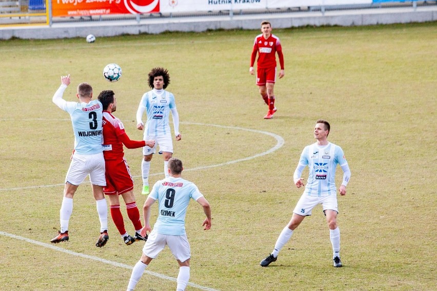 Hutnik Kraków - Pogoń Siedlce. Piotr Stawarczyk (nr 3)...