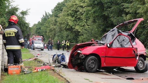 Tragiczny wypadek w Straszecinie...