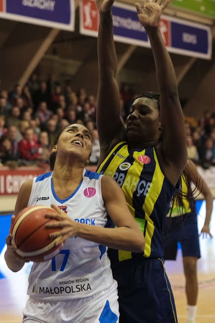 Euroliga koszykarek: Wisła przegrała z Fenerbahce [ZDJĘCIA]