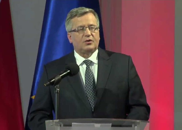 Bronisław Komorowski, prezydent RP.