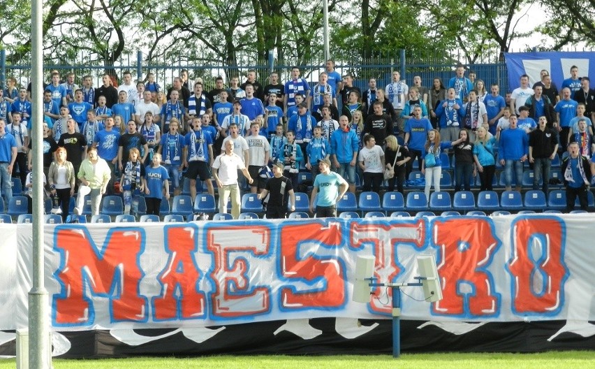 Kibice na meczu Ruch Chorzów - Wisła Kraków 2:2