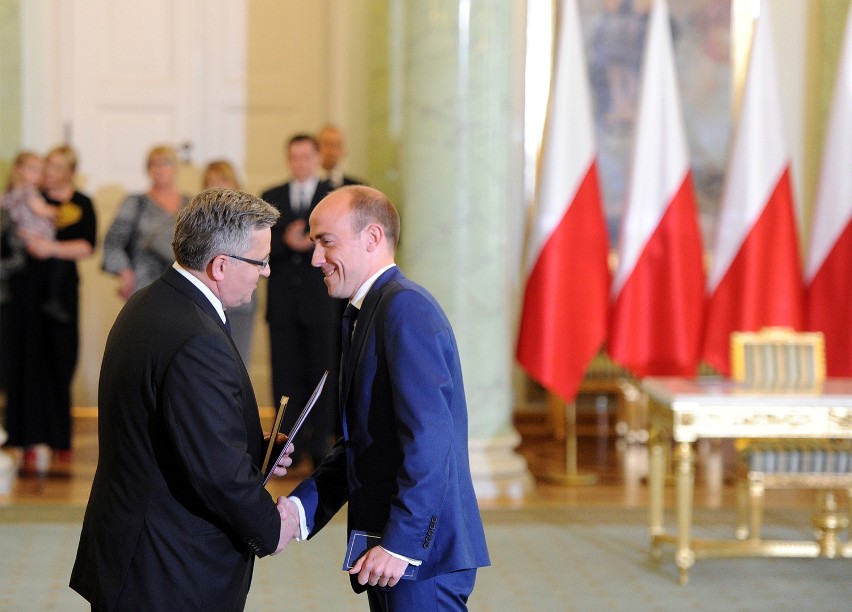 04 maja 2015 Borys Budka odebrał nominację na ministra...