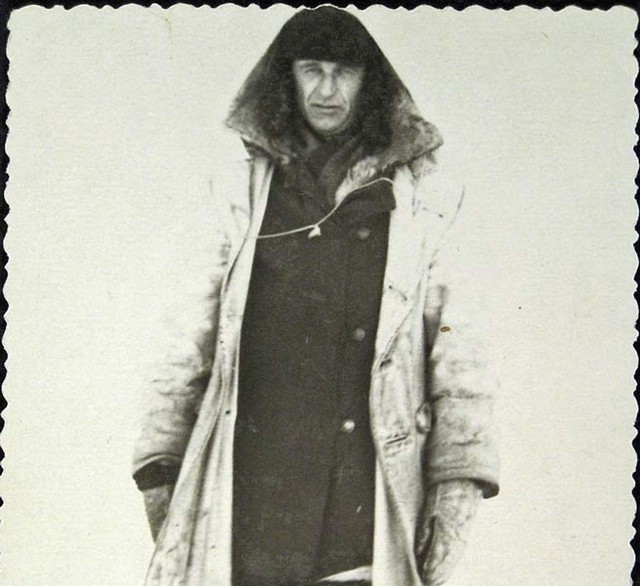 Jan Strasser w Norylsku, Krasnojarski Kraj, 22 kwietnia 1955 rok. Temperatura powietrza: minus 40 stopni Celsjusza. 