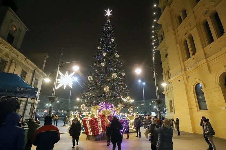 Iluminacja na ul. Piotrkowskiej