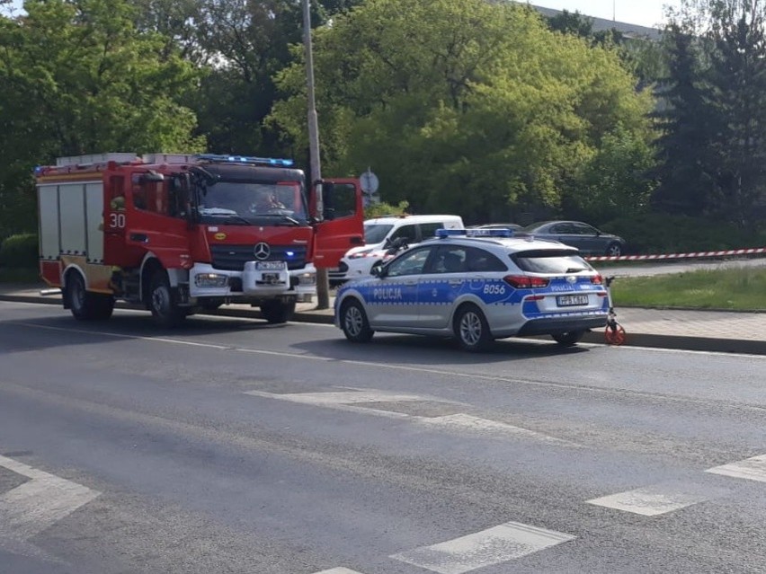 Wrocław: Wypadek na Legnickiej. Ukrainiec wjechał na czerwonym i staranował przejście