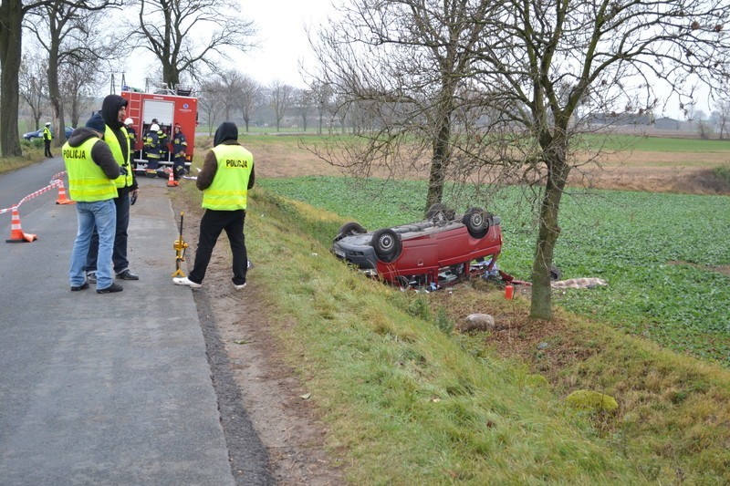 Wypadek śmiertelny w Ryńsku