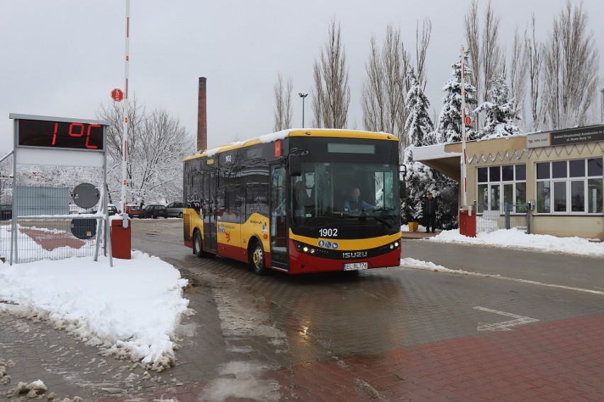 Do Łodzi zostały dostarczone pierwsze autobusy Isuzu...