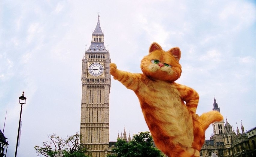 Druga część przygód rozgrywa się w Anglii, dokąd Garfield...