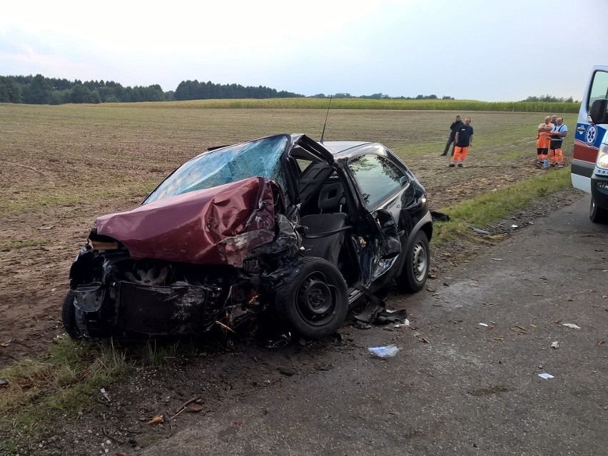 Wypadek w Nowym Jasińcu koło Koronowa. Jedna osoba ranna 