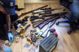Widniówka: W prywatnym mieszkaniu miał arsenał z bronią (WIDEO)