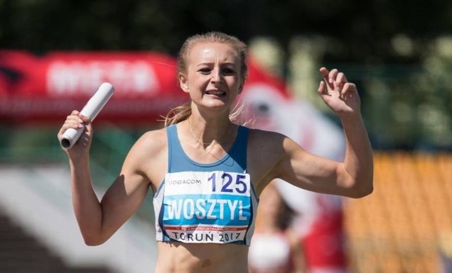 Natalia Woszyl w biegu sztafetowym wraz z koleżankami z reprezentacji Polski zajęła czwarte miejsce.