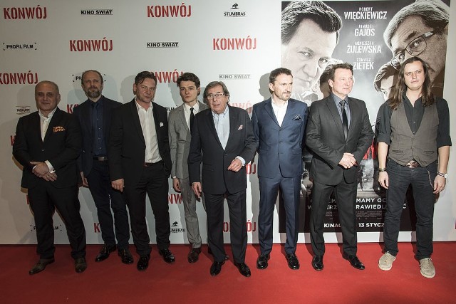 Obsada filmu "Konwój"fot. Michał Puchalski / Kino Świat