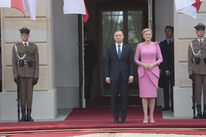 Prezydent Andrzej Duda spotkał się z prezydentem Korei...