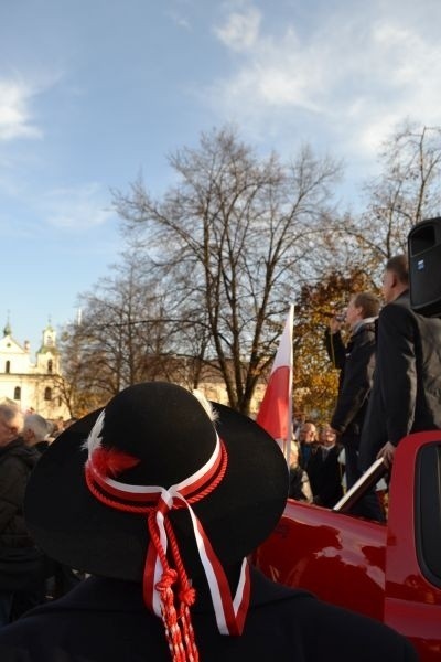 Częstochowa. Marsz Niepodległości środowisk prawicowych