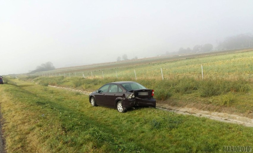 Wypadek na autostradzie A4.