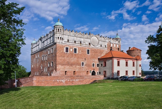 Zamek w Golubiu-Dobrzyniu to przykład warowni, która była miejscem stacjonowania komtura.