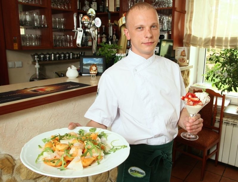 Dariusz Bujakowski, szef kuchni kieleckiej restauracji La...