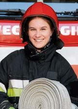 Kobieta, która gasi pożary w krakowskiej straży