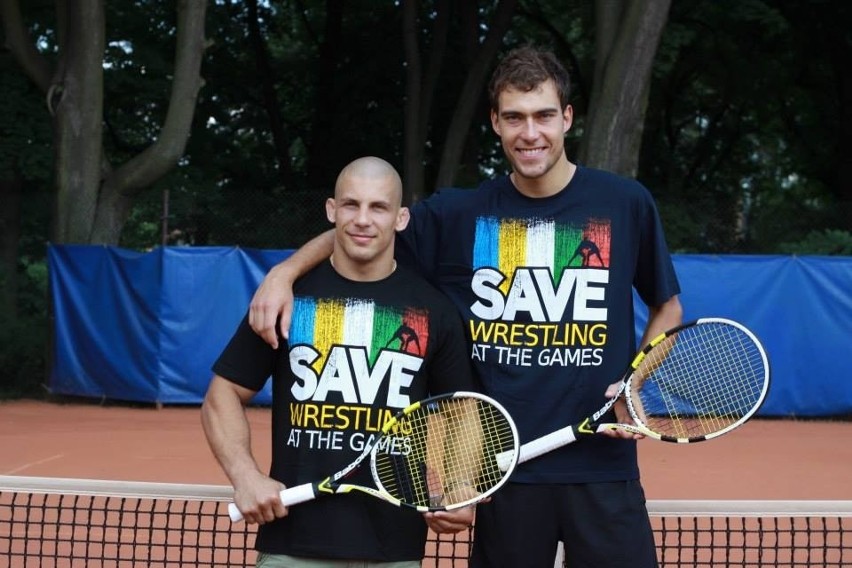 Damian Janikowski i Jerzy Janowicz