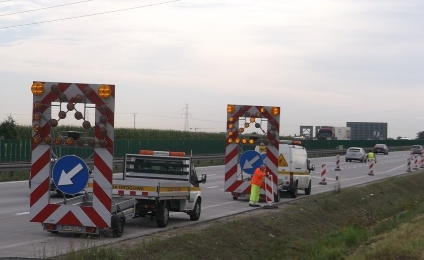 Trudny dzień na autostradzie A4. Co chwilę ją zamykali