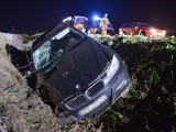 Wypadek BMW w Torkach niedaleko Przemyśla. Kierujący trafił do szpitala [ZDJĘCIA]