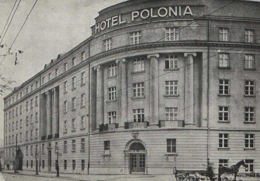 Hotel Polonia (obecnie szpital przy ul. Grunwaldzkiej)....