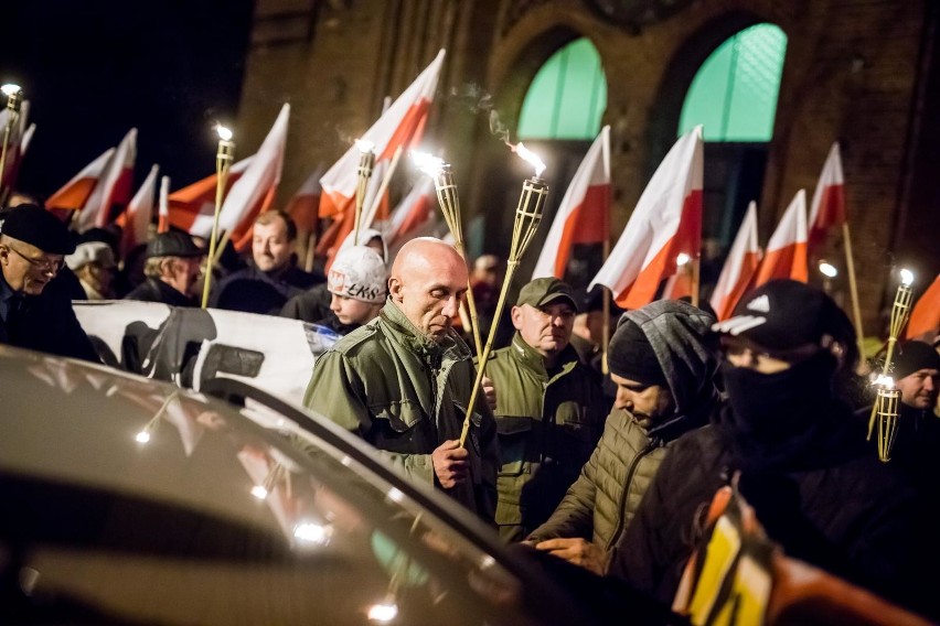 Ulicami Bydgoszczy przeszedł marsz zorganizowany w 106....