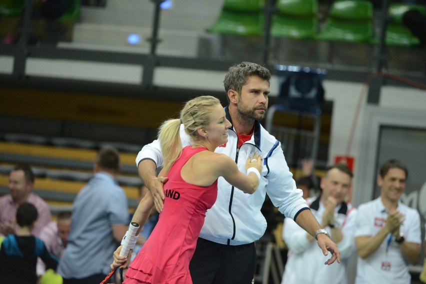 19.04.2015. zielona gora hala sportowa crs fed cup bnp...