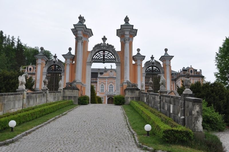 Pałac w Nowych Hradach koło Litomyśla  w Czechach