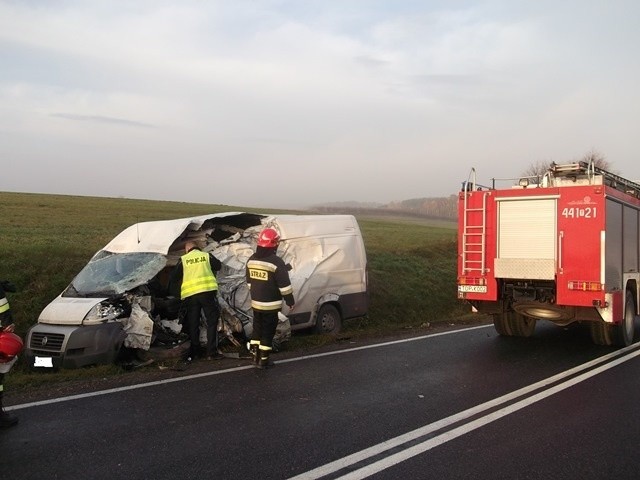 Po wtorkowym porannym wypadku w Czekarzewicach Drugich