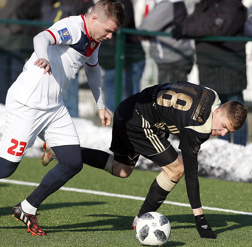 ŁKS Łódź - Polonia Środa Wielkopolska 3:1. Łodzianie wygrali ostatni sparing przed wylotem na zgrupowanie