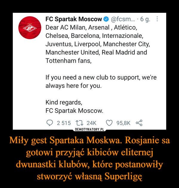 Superliga miała wnieść do europejskiej piłki nożnej...