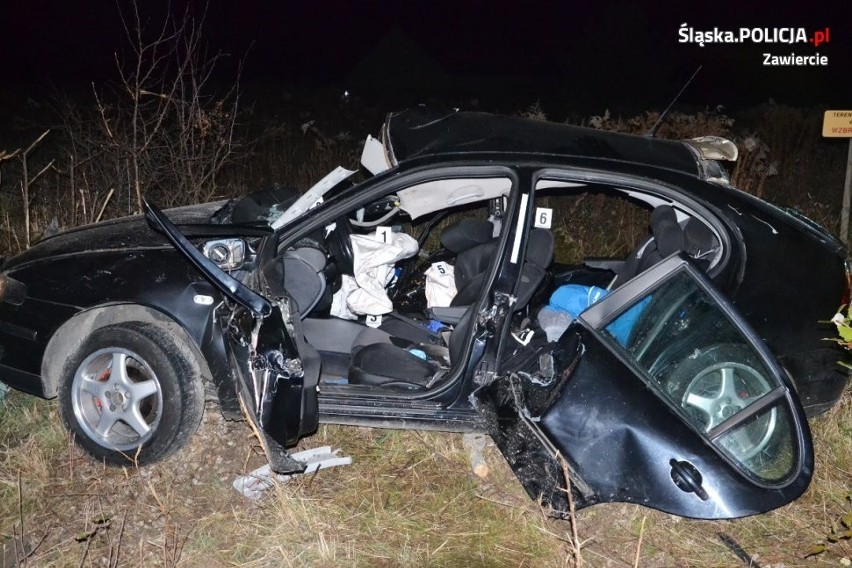 Tragiczny wypadek w Skarżycach. Zginęło trzech 19-latków. Trzydniowa żałoba w Zawierciu