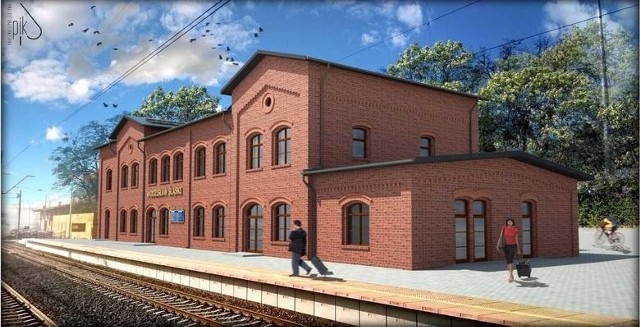 Trwa remont dworca kolejowego w Wodzisławiu Śl.