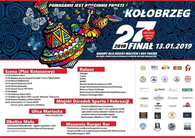 Program WOŚP w Kołobrzegu