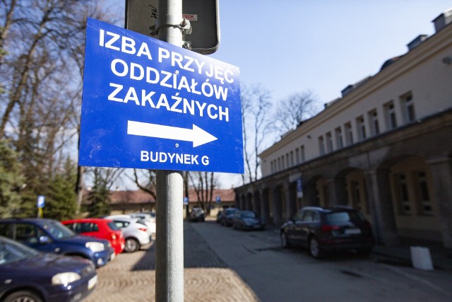Koronawirus został potwierdzony w szpitalu Żeromskiego w Krakowie