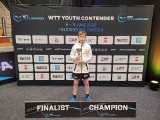 Julian Korzus, 12-letni tenisista stołowy z Torunia stanął na podium w Szwecji