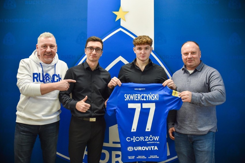 Przyszli: Kacper Skwierczyński (transfer definitywny, Legia...