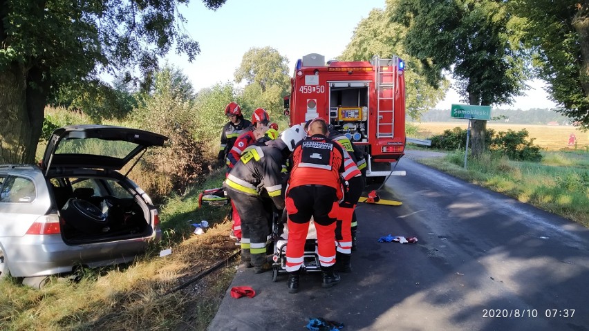 W wyniku zdarzenia 4 osoby zostały zabrane do szpitala