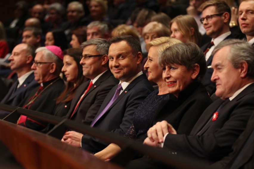 Prezydent Andrzej Duda w NOSPR: Śląskość jest częścią polskości, a polskość częścią śląskości