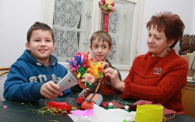 Uczniami Haliny Nowackiej byli Mikołaj Sztukiecki i Oskar Wiktor.