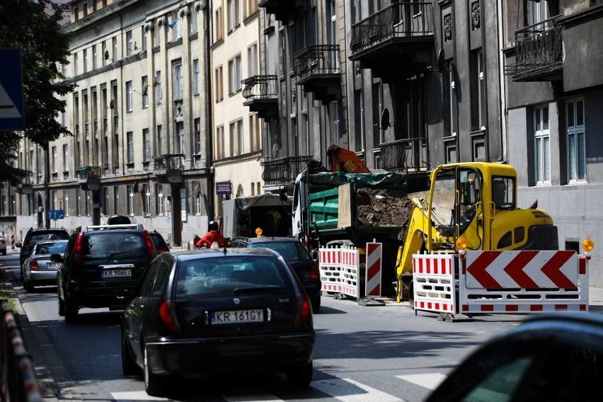 Kraków. Rozpoczął się remont na al. Słowackiego. Są utrudnienia [ZDJĘCIA]