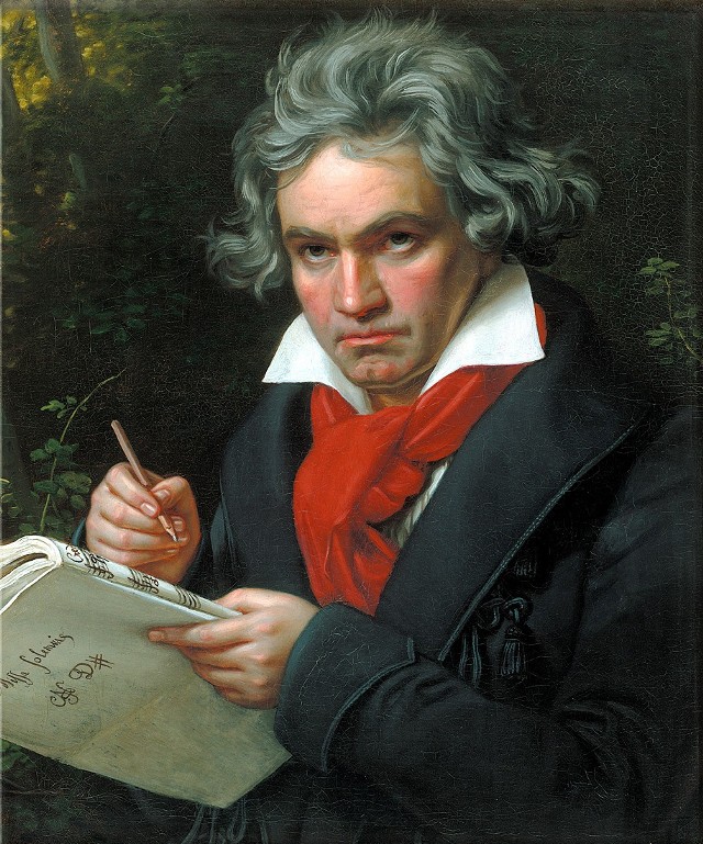 Beethoven kierował pierwszym wykonaniem „VIISymfonii” nie słysząc z niej niemal niczego.