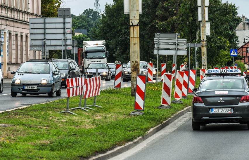 W wielu miejscach Bydgoszczy prowadzone są mniejsze bądź...